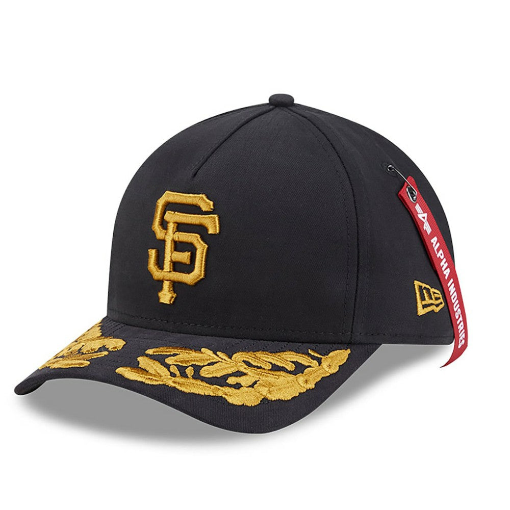 San Francisco Giants New Era x Alpha Industries A-Frame 9FORTY Adjustable Hat - MLB