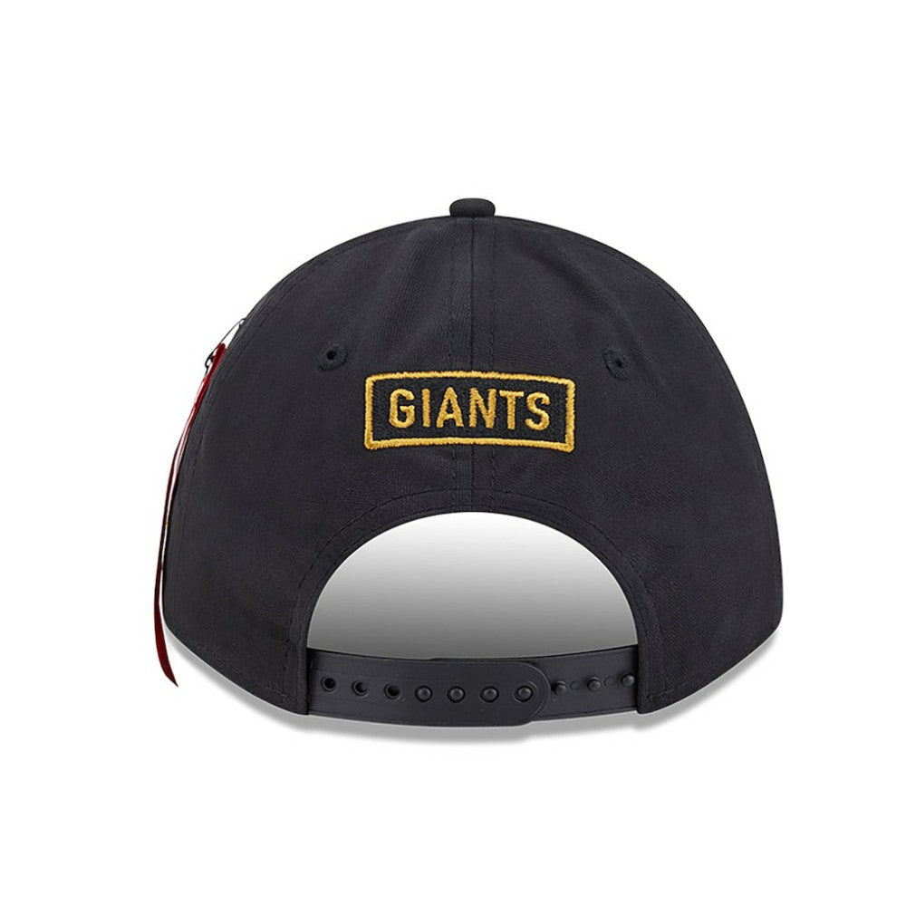 San Francisco Giants New Era x Alpha Industries A-Frame 9FORTY Adjustable Hat - MLB