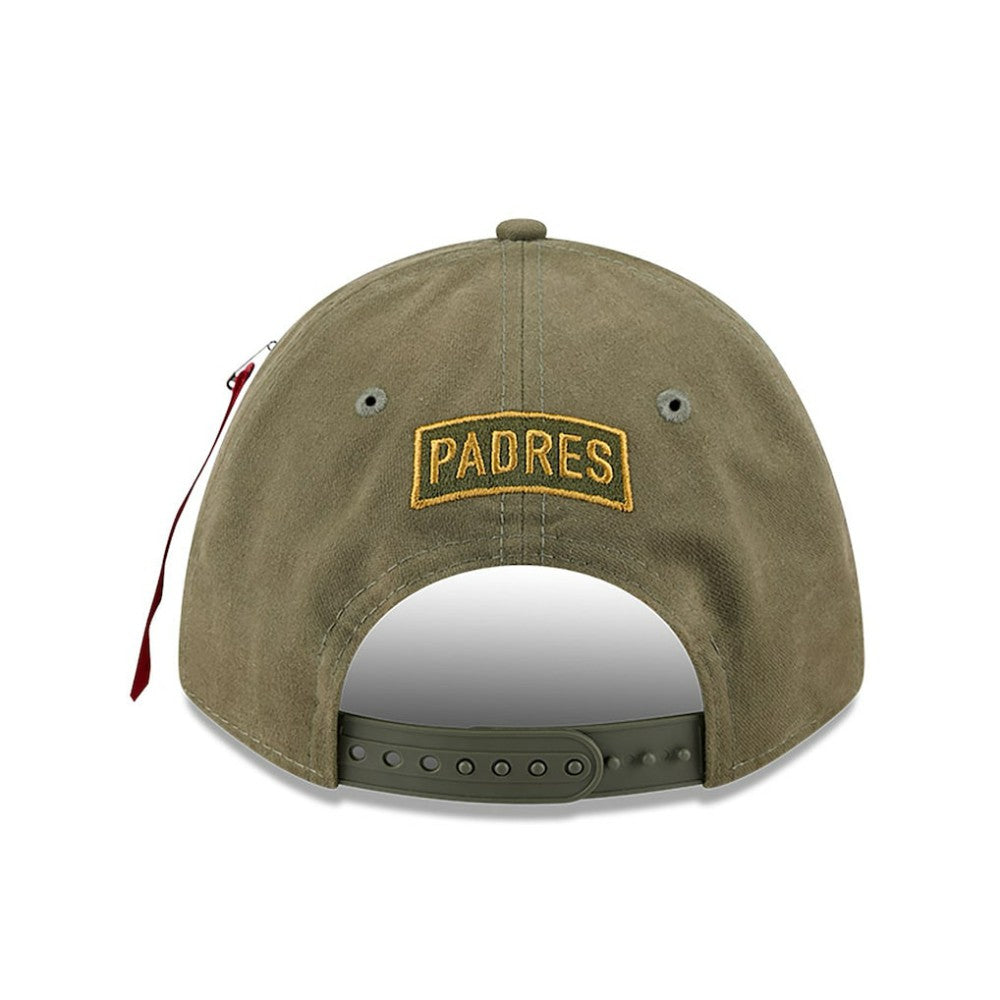 San Diego Padres New Era x Alpha Industries A-Frame 9FORTY Adjustable Hat - MLB