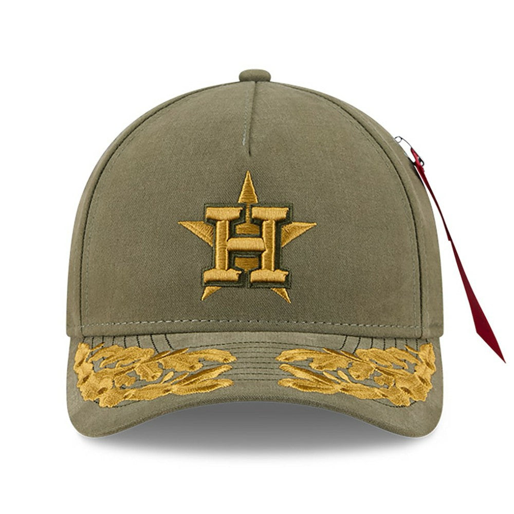 Houston Astros New Era x Alpha Industries A-Frame 9FORTY Adjustable Hat - MLB