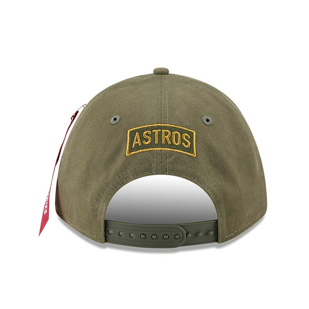 Houston Astros New Era x Alpha Industries A-Frame 9FORTY Adjustable Hat - MLB