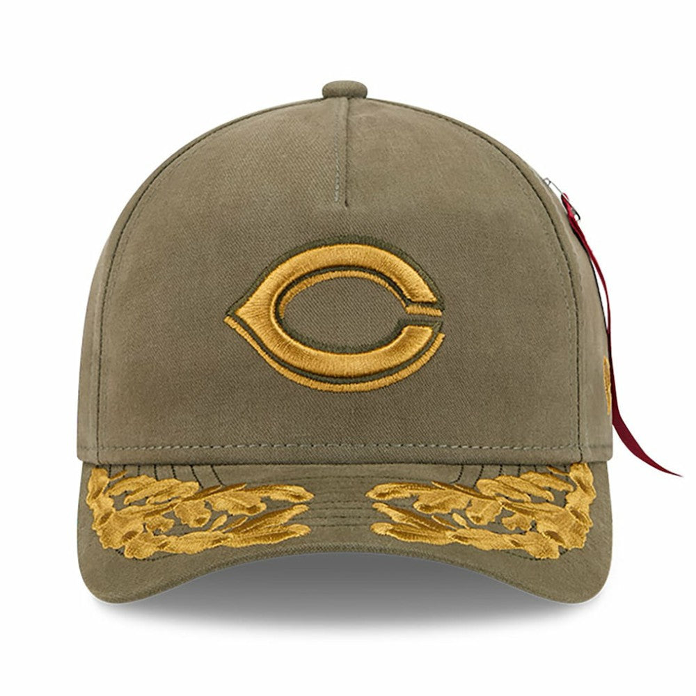 Cincinnati Reds New Era x Alpha Industries A-Frame 9FORTY Adjustable Hat - MLB