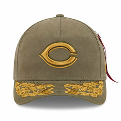 Cincinnati Reds New Era x Alpha Industries A-Frame 9FORTY Adjustable Hat - MLB