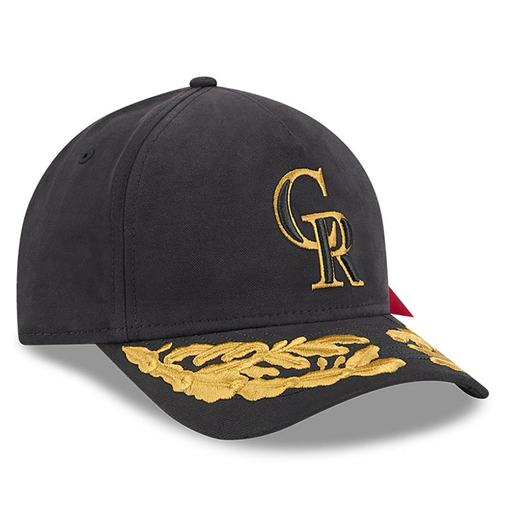 Colorado Rockies New Era x Alpha Industries A-Frame 9FORTY Adjustable Hat - MLB