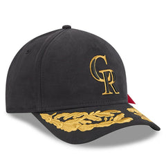 Colorado Rockies New Era x Alpha Industries A-Frame 9FORTY Adjustable Hat - MLB