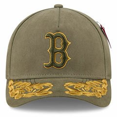 Boston Red Sox New Era x Alpha Industries A-Frame 9FORTY Adjustable Hat - MLB