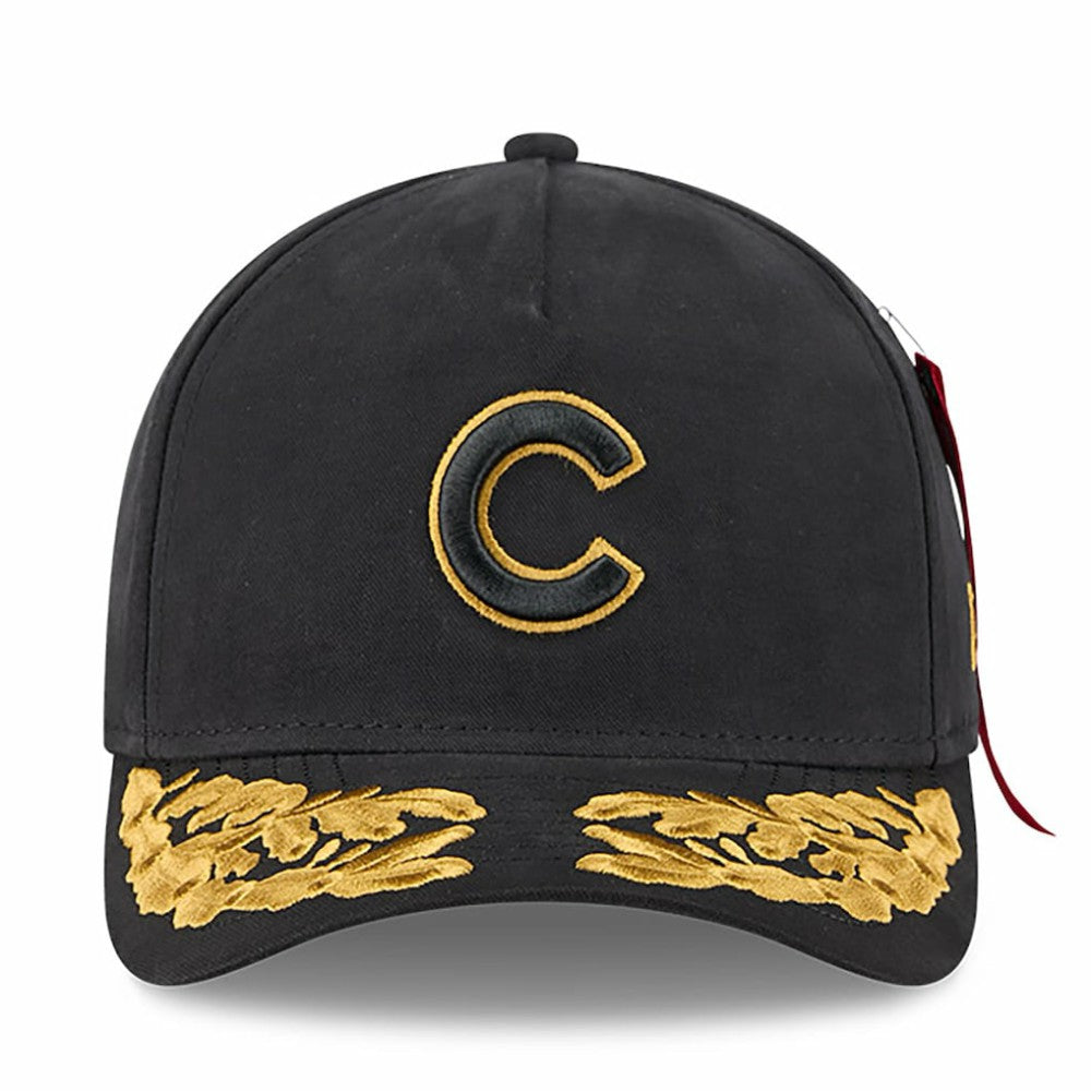 Chicago Cubs New Era x Alpha Industries A-Frame 9FORTY Adjustable Hat - MLB