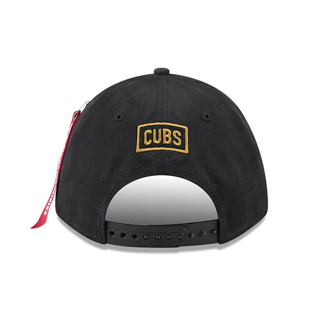 Chicago Cubs New Era x Alpha Industries A-Frame 9FORTY Adjustable Hat - MLB