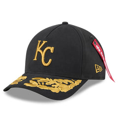 Kansas City Royals New Era x Alpha Industries A-Frame 9FORTY Adjustable Hat - MLB