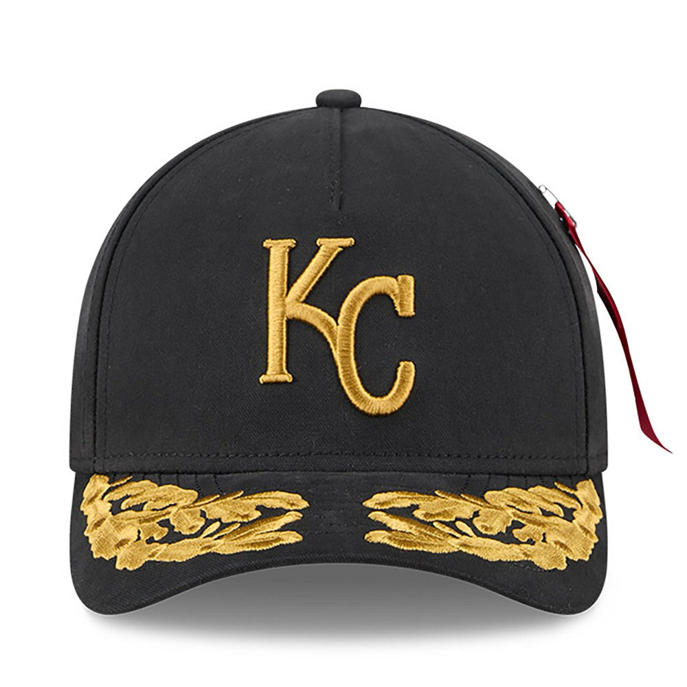 Kansas City Royals New Era x Alpha Industries A-Frame 9FORTY Adjustable Hat - MLB