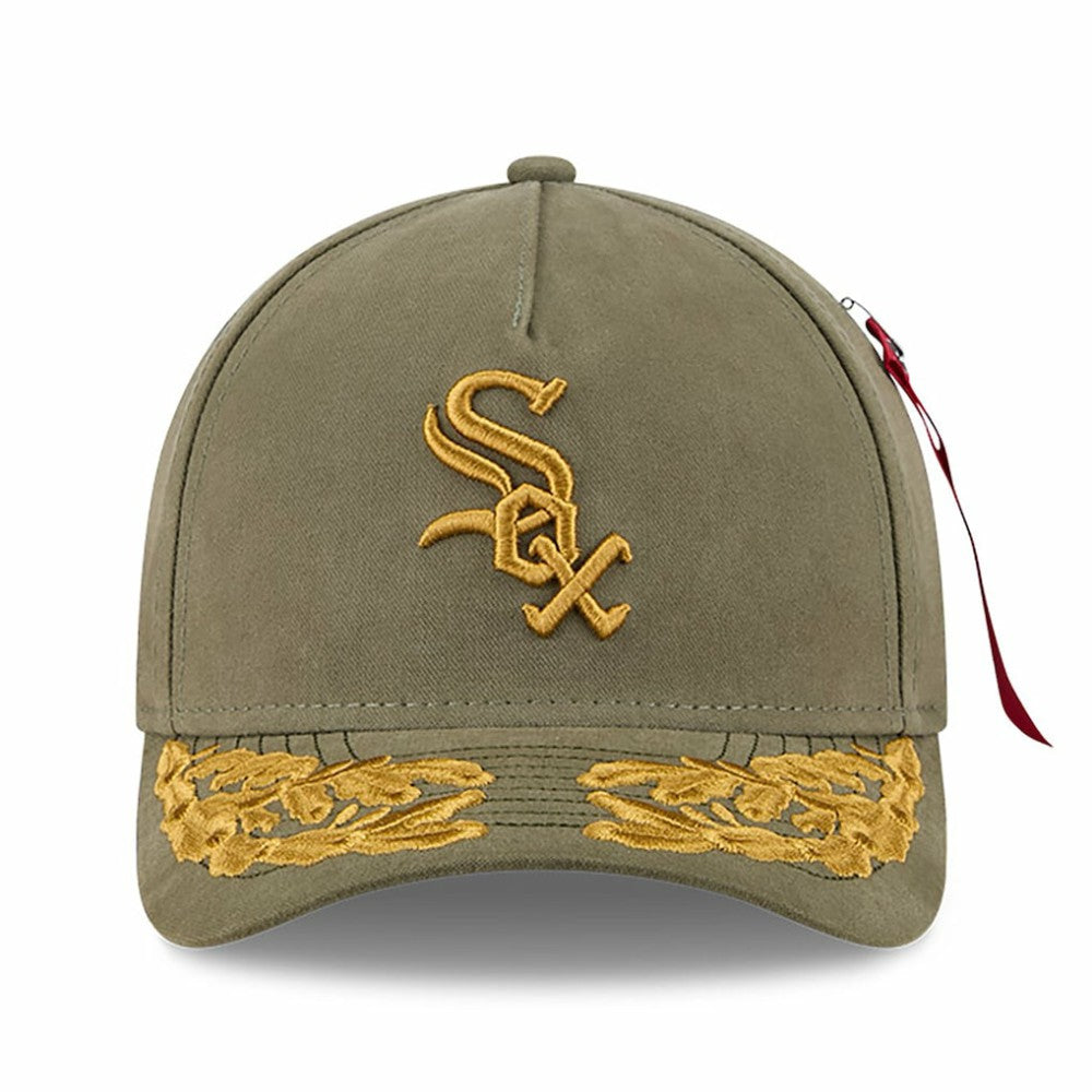 Chicago White Sox New Era x Alpha Industries A-Frame 9FORTY Adjustable Hat - MLB