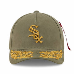Chicago White Sox New Era x Alpha Industries A-Frame 9FORTY Adjustable Hat - MLB