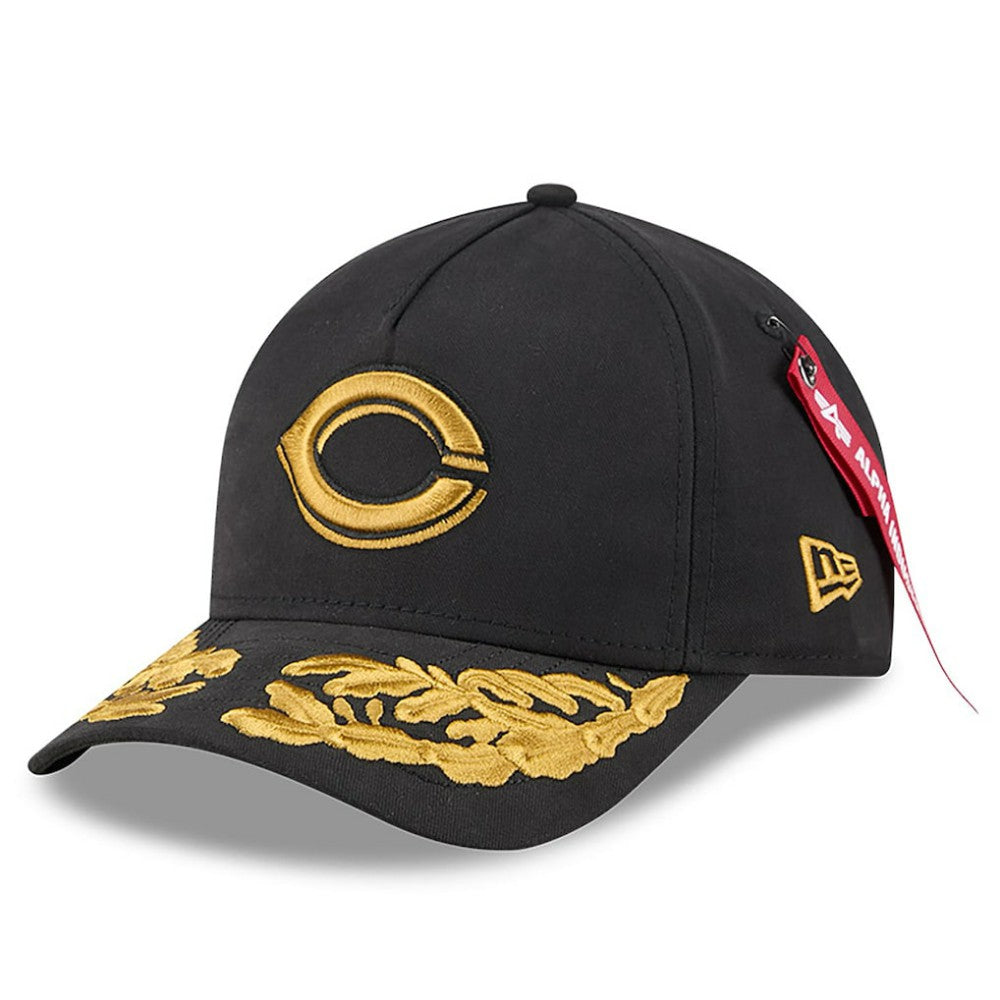 Cincinnati Reds New Era x Alpha Industries A-Frame 9FORTY Adjustable Hat - MLB