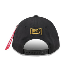 Cincinnati Reds New Era x Alpha Industries A-Frame 9FORTY Adjustable Hat - MLB