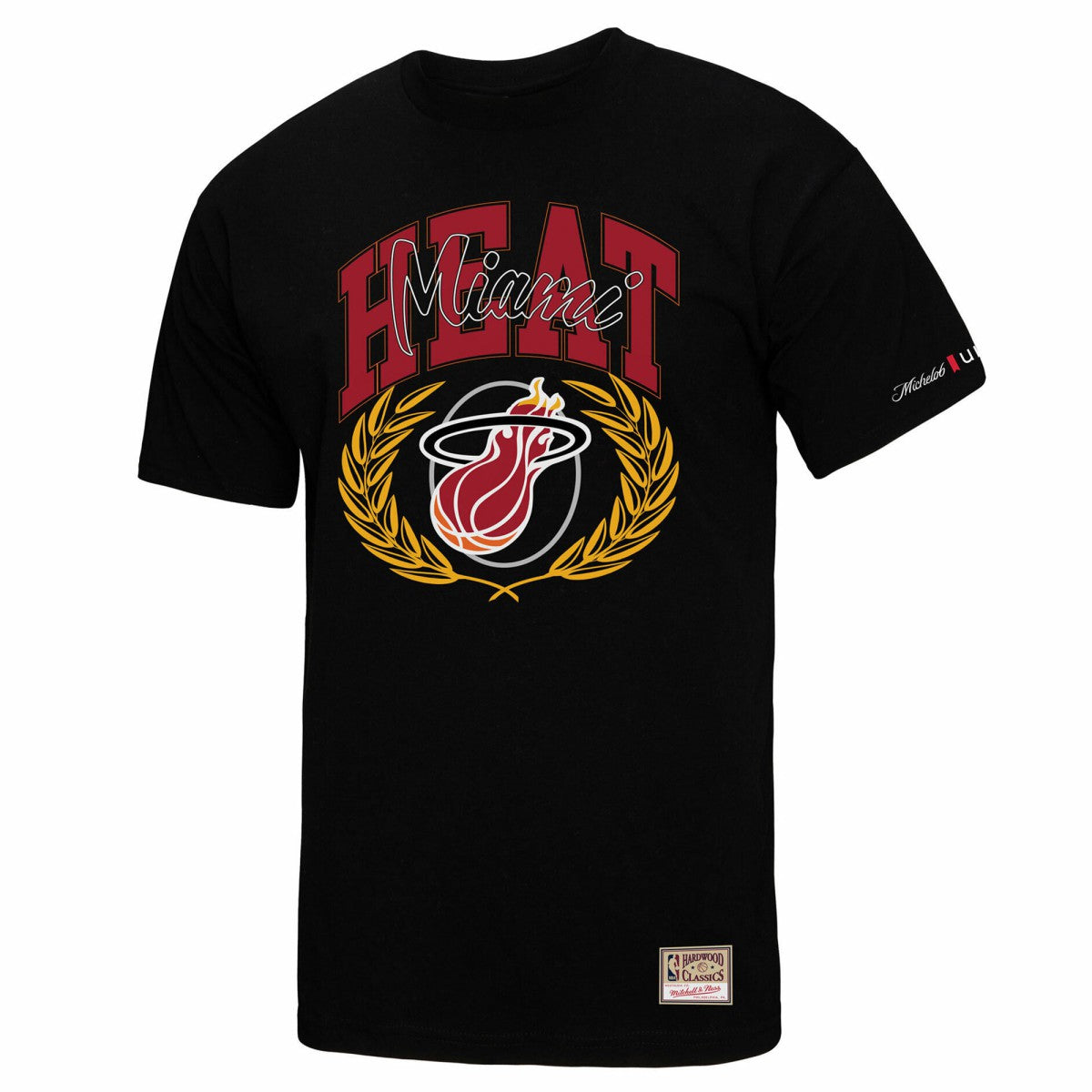 Miami Heat NBA x Michelob Ultra Rewind II T-Shirt Black - NBA