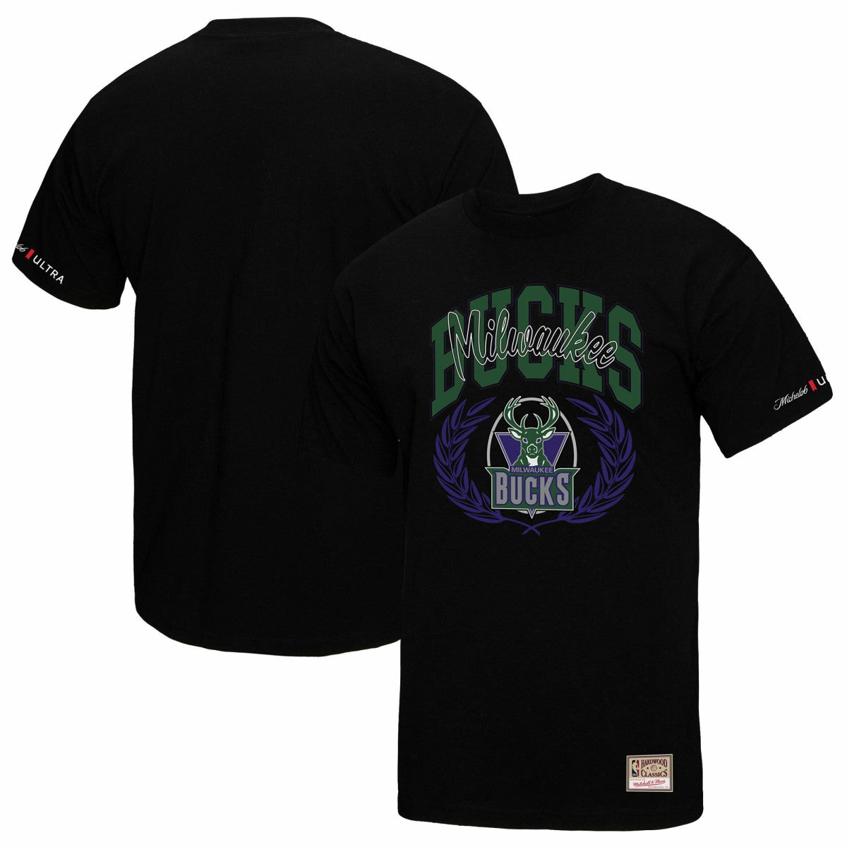 Milwaukee Bucks NBA x Michelob Ultra Rewind II T-Shirt Black - NBA