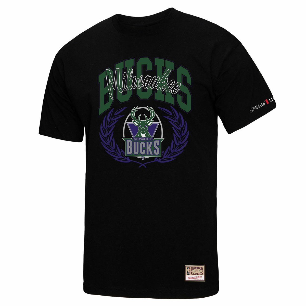 Milwaukee Bucks NBA x Michelob Ultra Rewind II T-Shirt Black - NBA