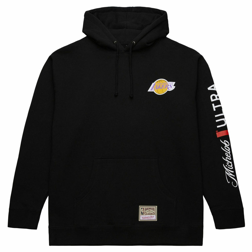 Los Angeles Lakers NBA x Michelob Ultra Swish & Sip Pullover Hoodie Black - NBA