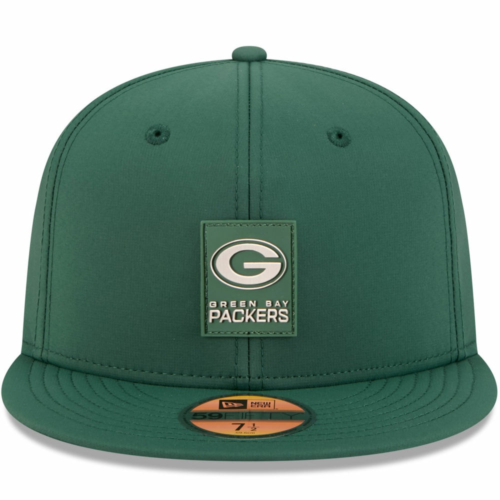 Green Bay Packers New Era 2025 Sideline 59FIFTY Fitted Hat Green | NFL