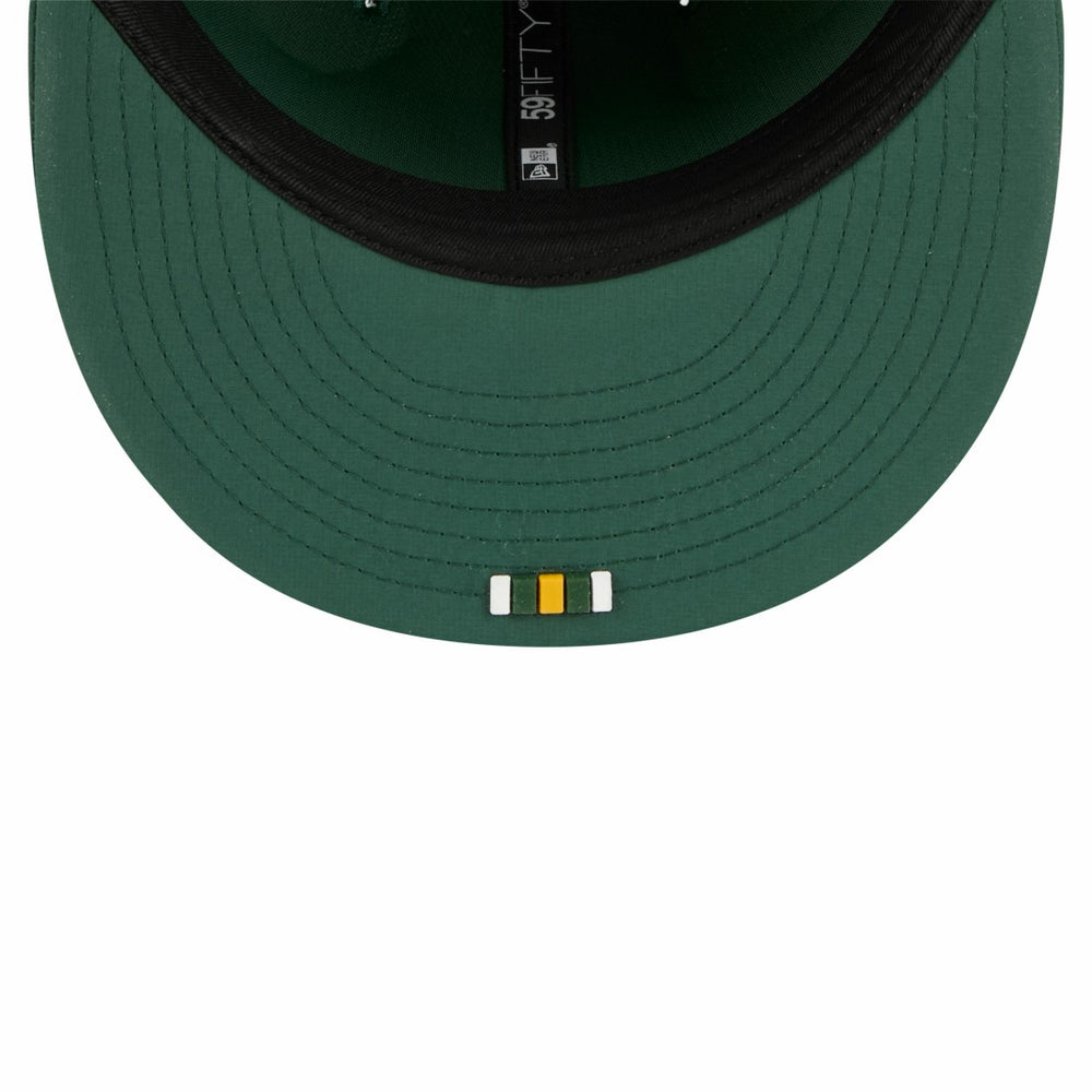 Green Bay Packers New Era 2025 Sideline 59FIFTY Fitted Hat Green | NFL