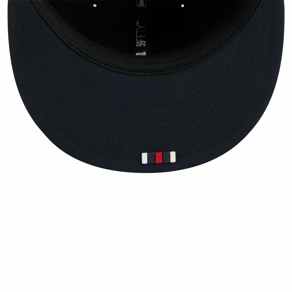 Houston Texans New Era 2025 Sideline H-Town 59FIFTY Fitted Hat Navy | NFL
