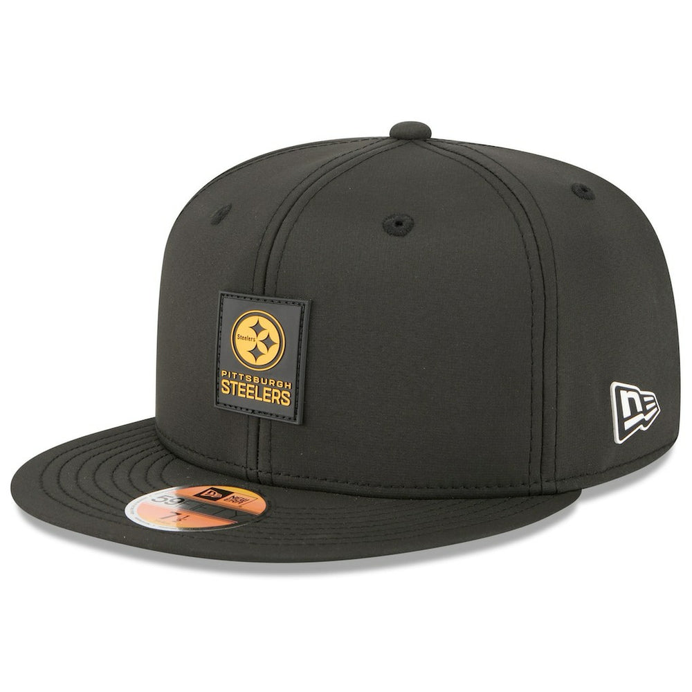 Pittsburgh Steelers New Era 2025 Sideline 59FIFTY Fitted Hat Black | NFL