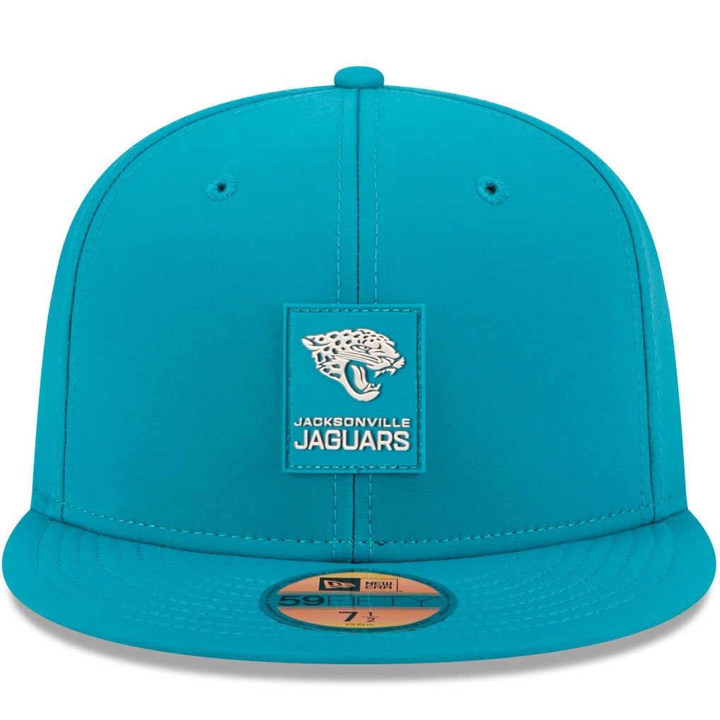 Jacksonville Jaguars New Era 2025 Sideline 59FIFTY Fitted Hat Teal | NFL