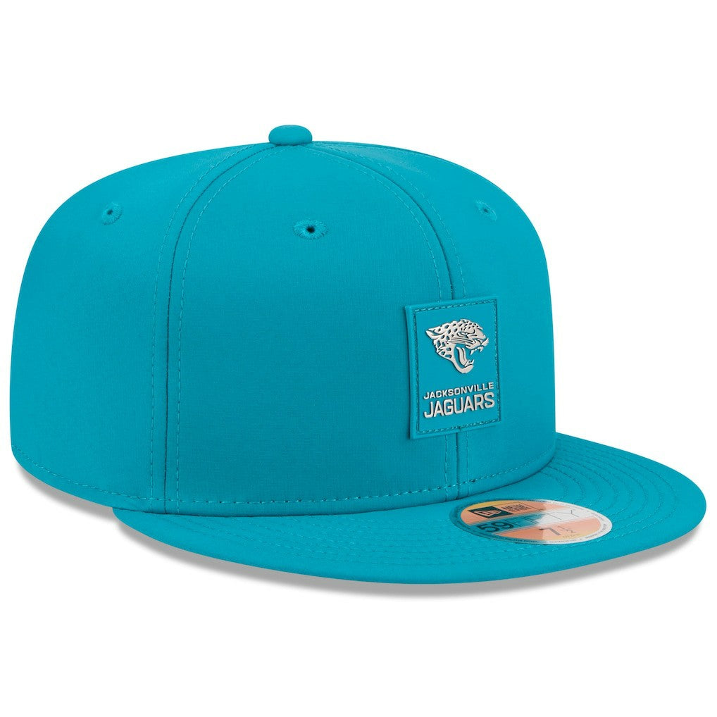 Jacksonville Jaguars New Era 2025 Sideline 59FIFTY Fitted Hat Teal | NFL