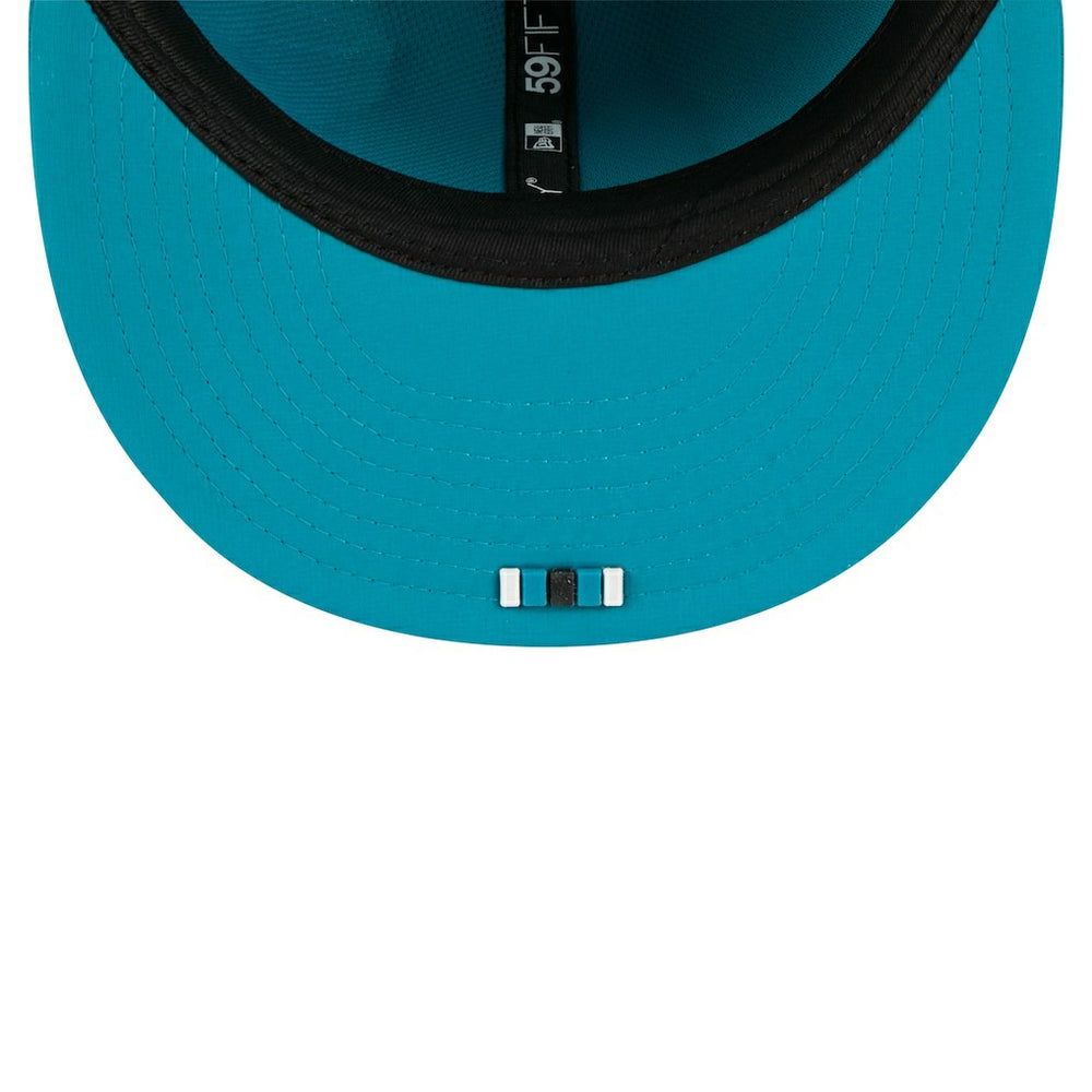 Jacksonville Jaguars New Era 2025 Sideline 59FIFTY Fitted Hat Teal | NFL
