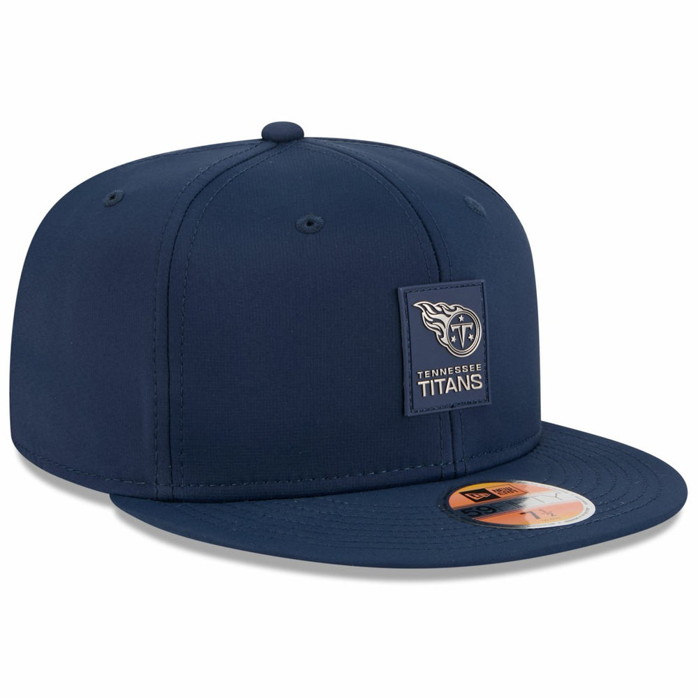 Tennessee Titans New Era 2025 Sideline 59FIFTY Fitted Hat Navy | NFL