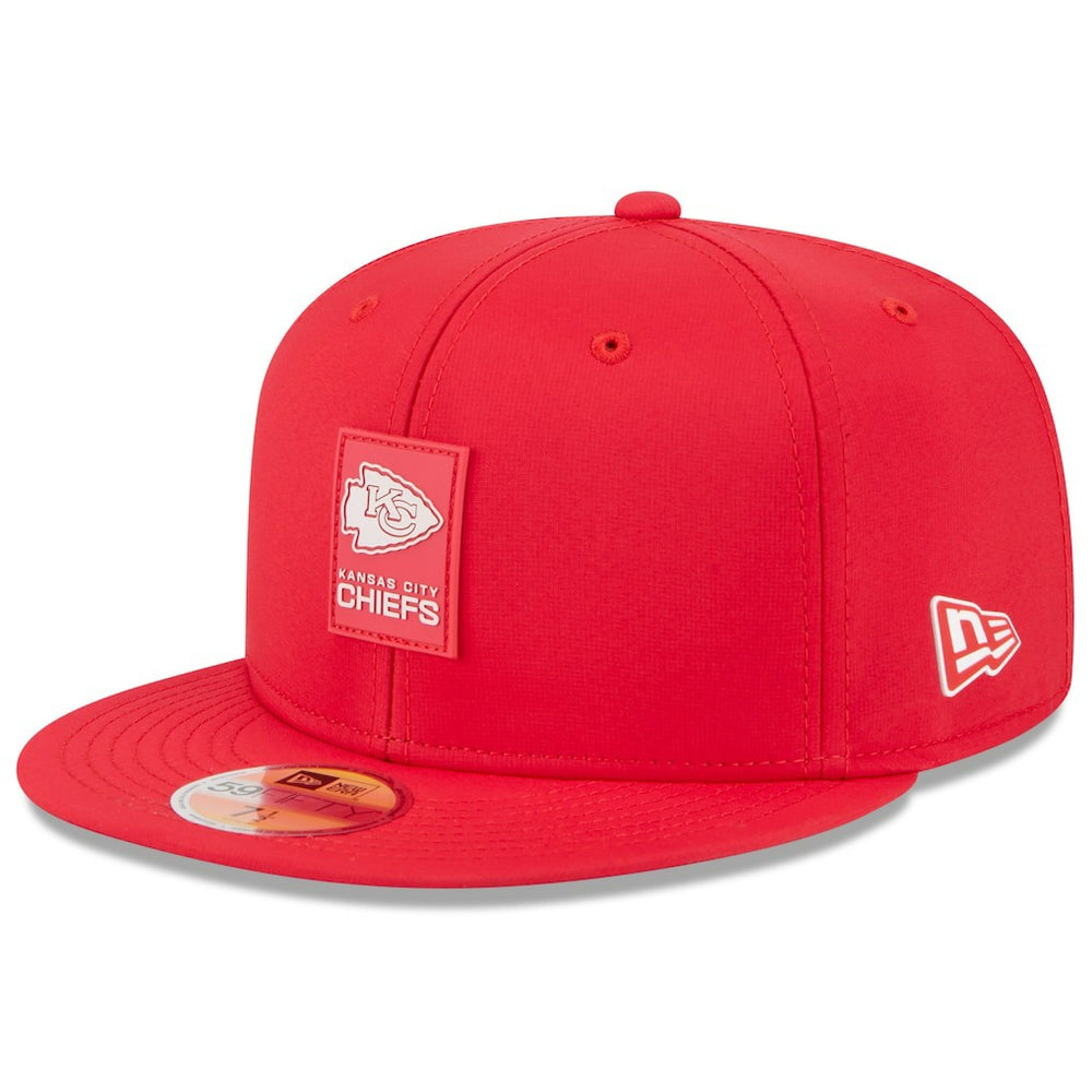 Kansas City Chiefs New Era 2025 Sideline 59FIFTY Fitted Hat Red | NFL