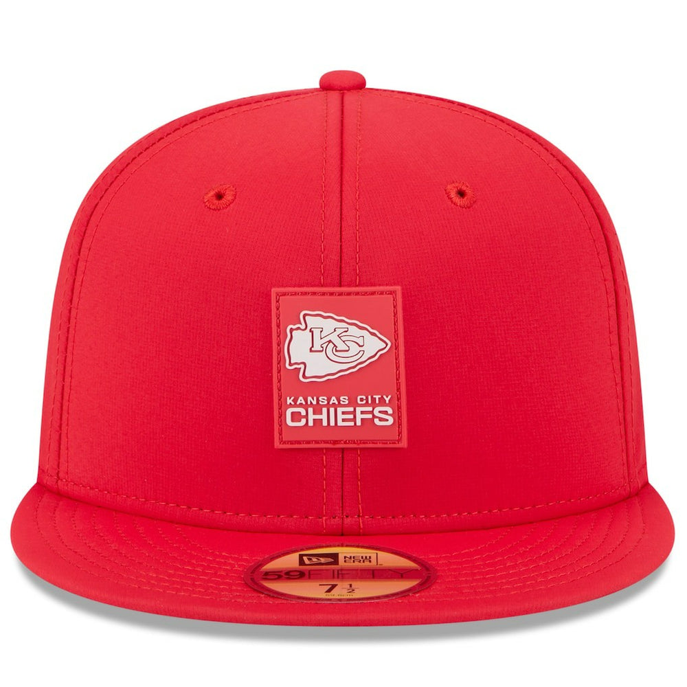 Kansas City Chiefs New Era 2025 Sideline 59FIFTY Fitted Hat Red | NFL