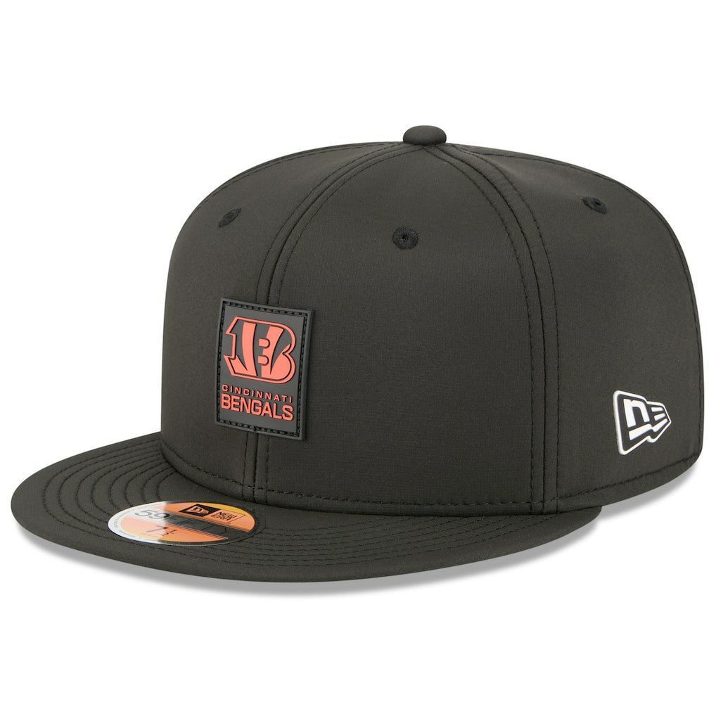 Cincinnati Bengals New Era 2025 Sideline 59FIFTY Fitted Hat Black | NFL
