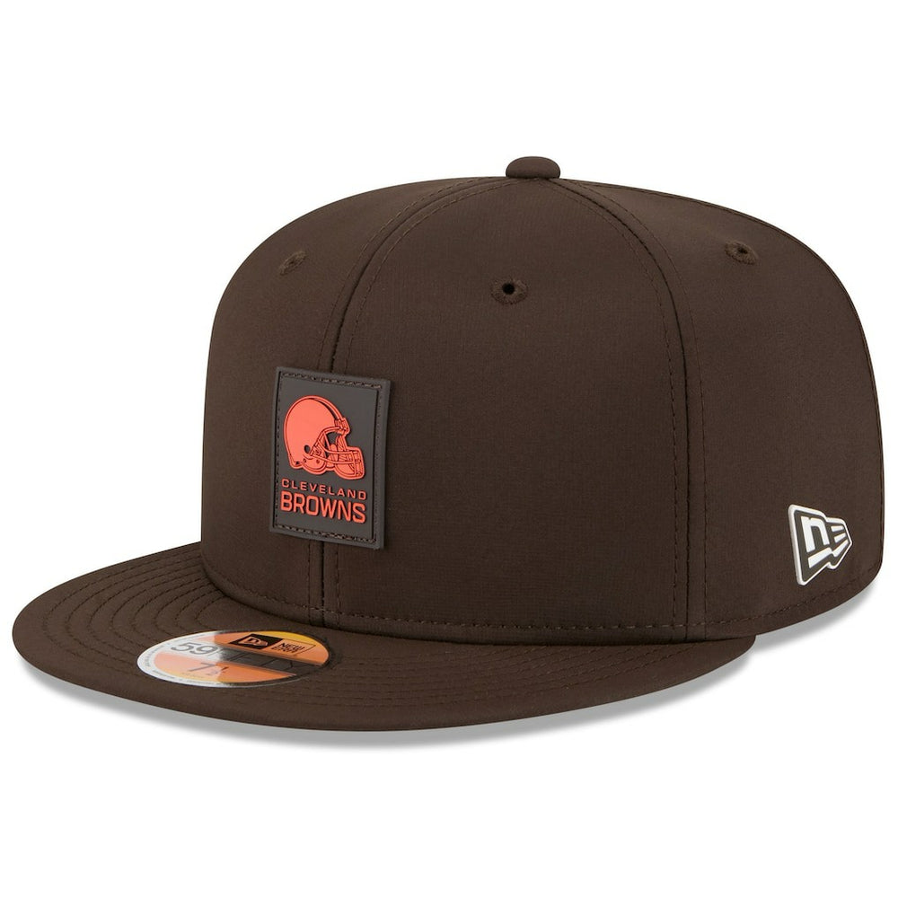 Cleveland Browns New Era 2025 Sideline 59FIFTY Fitted Hat Brown | NFL