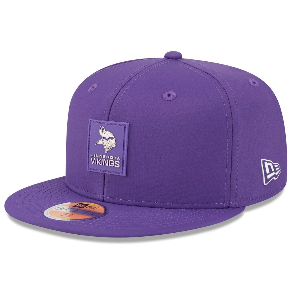 Minnesota Vikings New Era 2025 Sideline 59FIFTY Fitted Hat Purple | NFL