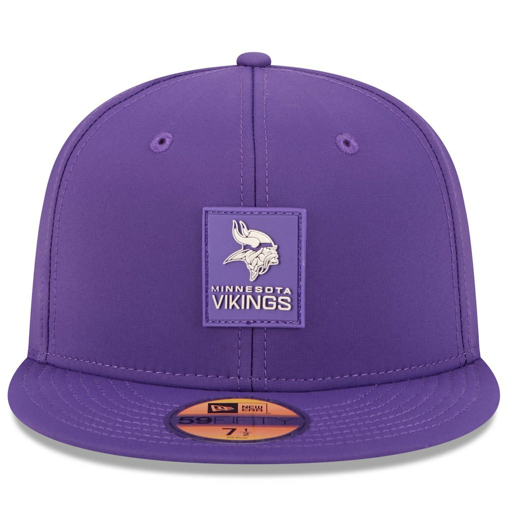 Minnesota Vikings New Era 2025 Sideline 59FIFTY Fitted Hat Purple | NFL