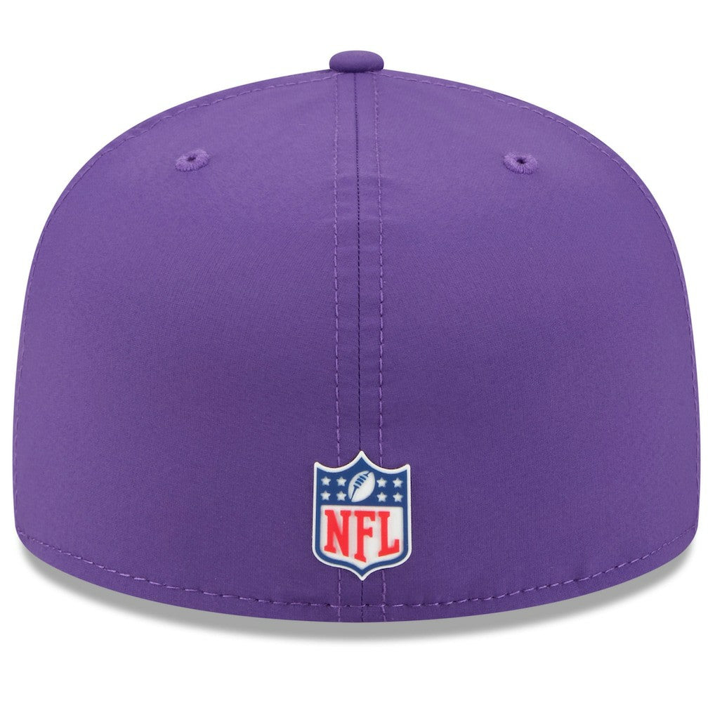 Minnesota Vikings New Era 2025 Sideline 59FIFTY Fitted Hat Purple | NFL