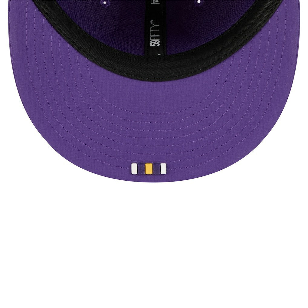Minnesota Vikings New Era 2025 Sideline 59FIFTY Fitted Hat Purple | NFL
