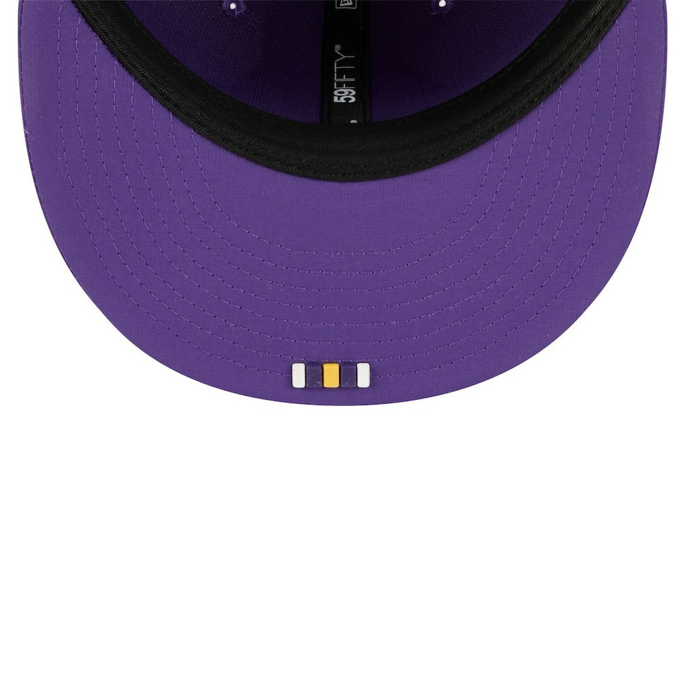 Minnesota Vikings New Era 2025 Sideline 59FIFTY Fitted Hat Purple | NFL