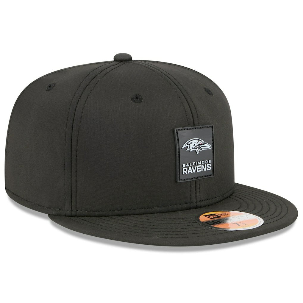 Baltimore Ravens New Era 2025 Sideline 59FIFTY Fitted Hat Black | NFL