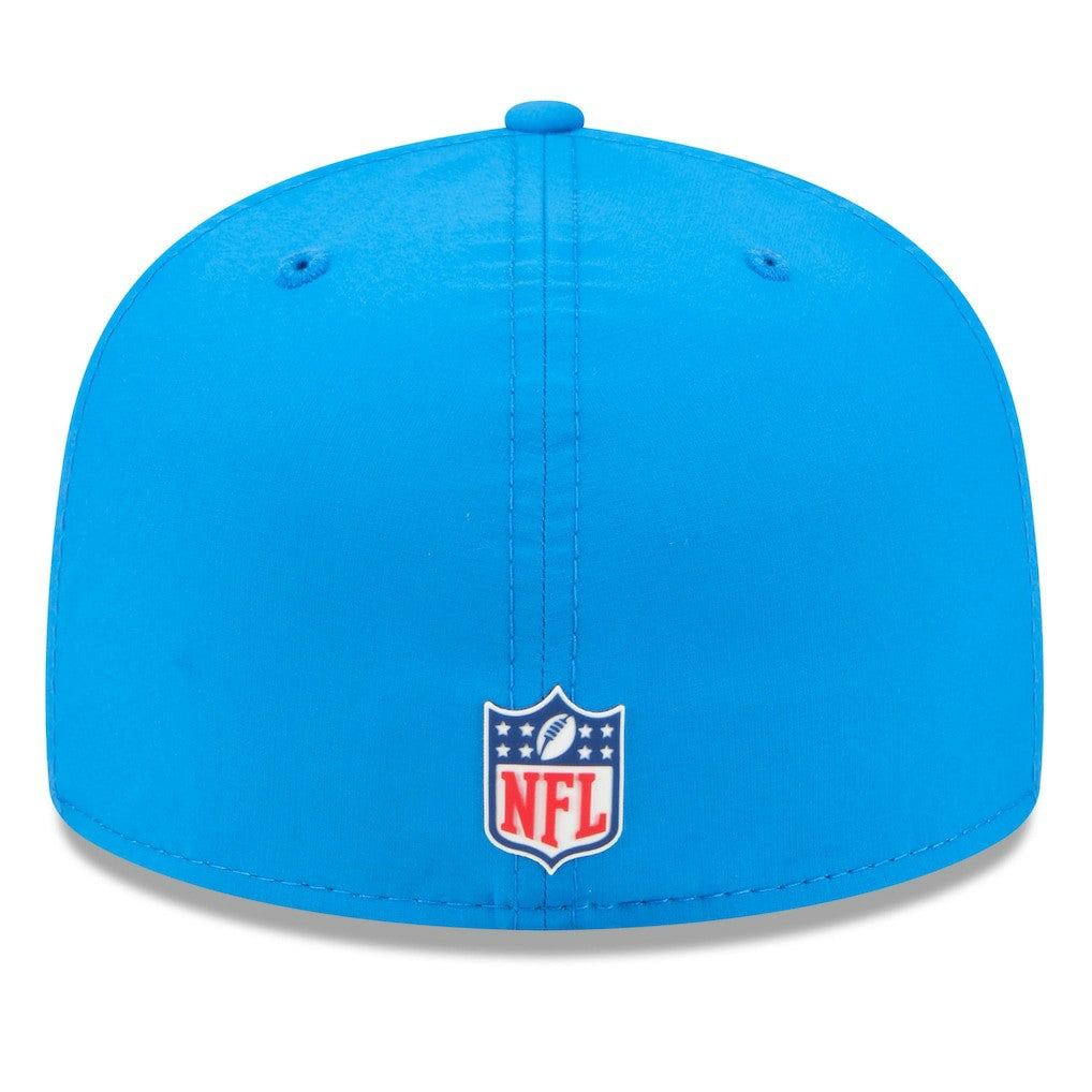 Detroit Lions New Era 2025 Sideline 59FIFTY Fitted Hat Blue | NFL