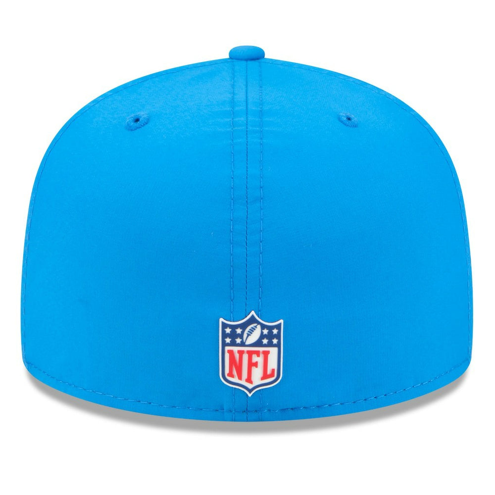 Detroit Lions New Era 2025 Sideline 59FIFTY Fitted Hat Blue | NFL