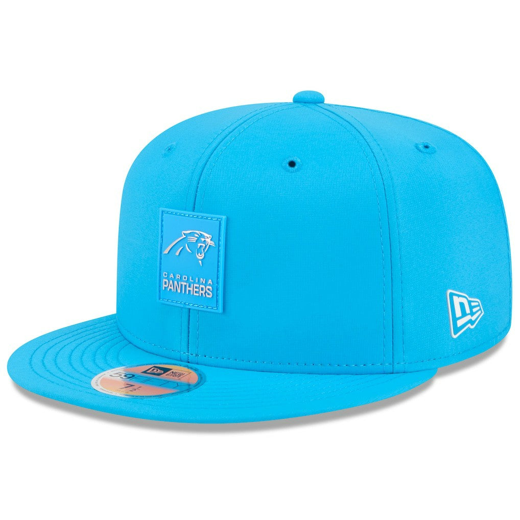 Carolina Panthers New Era 2025 Sideline 59FIFTY Fitted Hat Blue | NFL