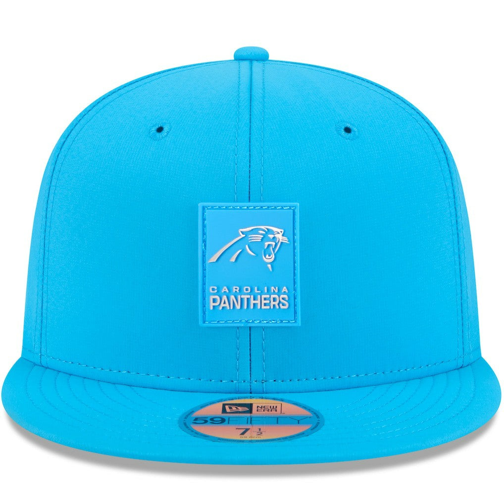 Carolina Panthers New Era 2025 Sideline 59FIFTY Fitted Hat Blue | NFL