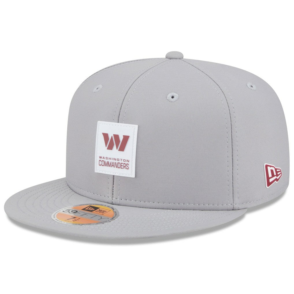 Washington Commanders New Era 2025 Sideline 59FIFTY Fitted Hat Gray | NFL