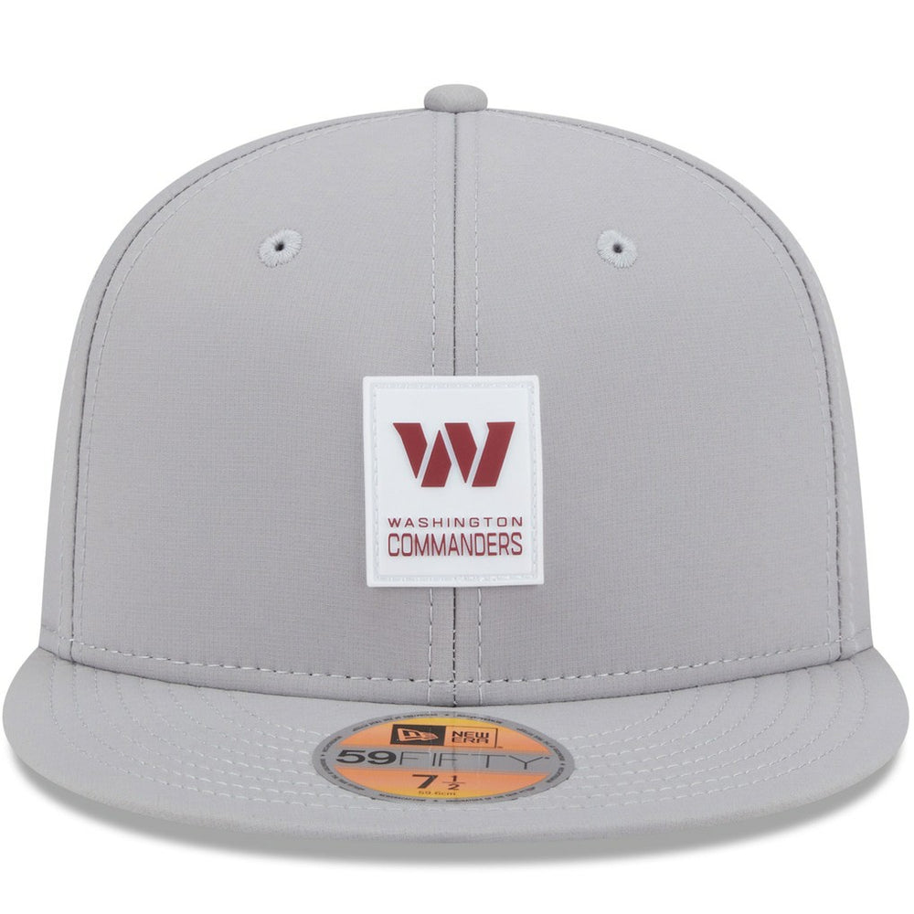 Washington Commanders New Era 2025 Sideline 59FIFTY Fitted Hat Gray | NFL