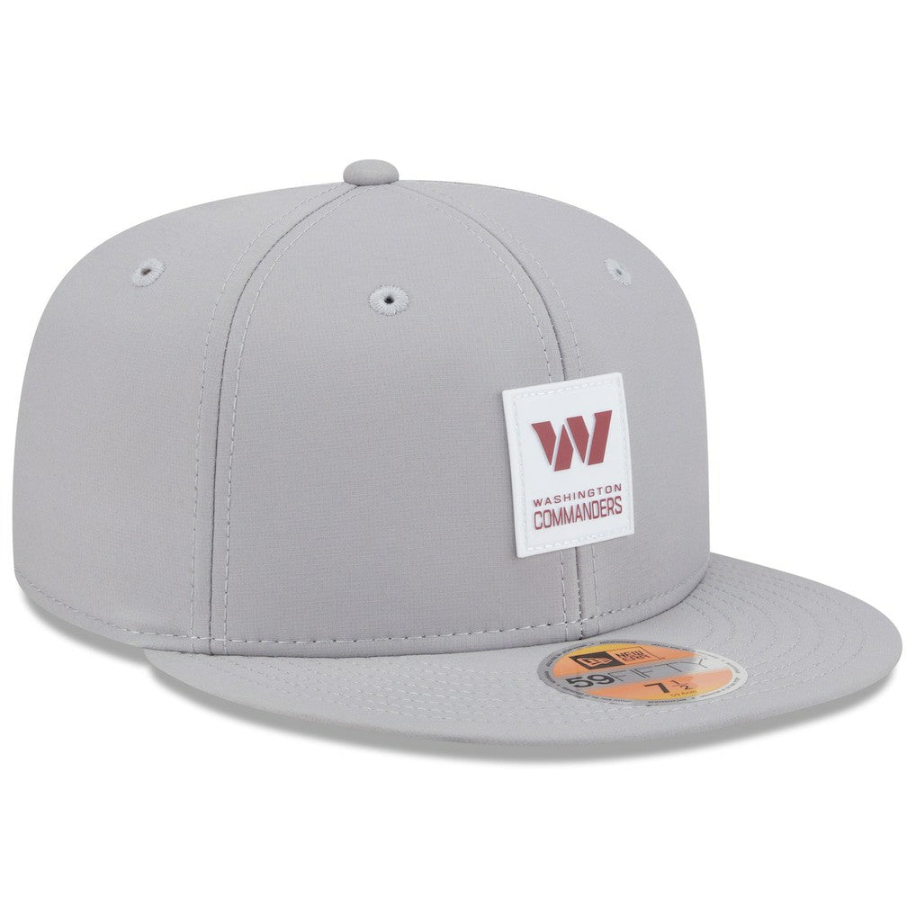 Washington Commanders New Era 2025 Sideline 59FIFTY Fitted Hat Gray | NFL