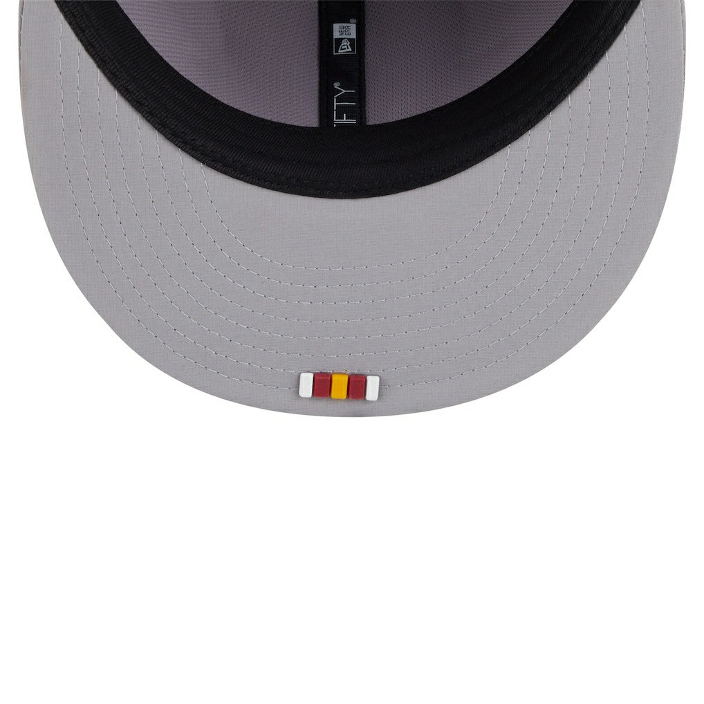 Washington Commanders New Era 2025 Sideline 59FIFTY Fitted Hat Gray | NFL