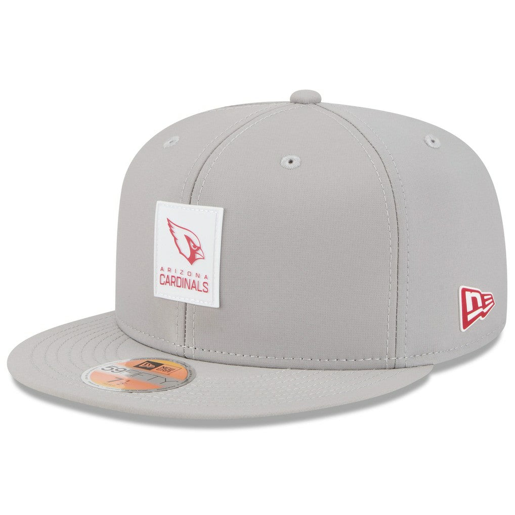 Arizona Cardinals New Era 2025 Sideline 59FIFTY Fitted Hat Gray | NFL