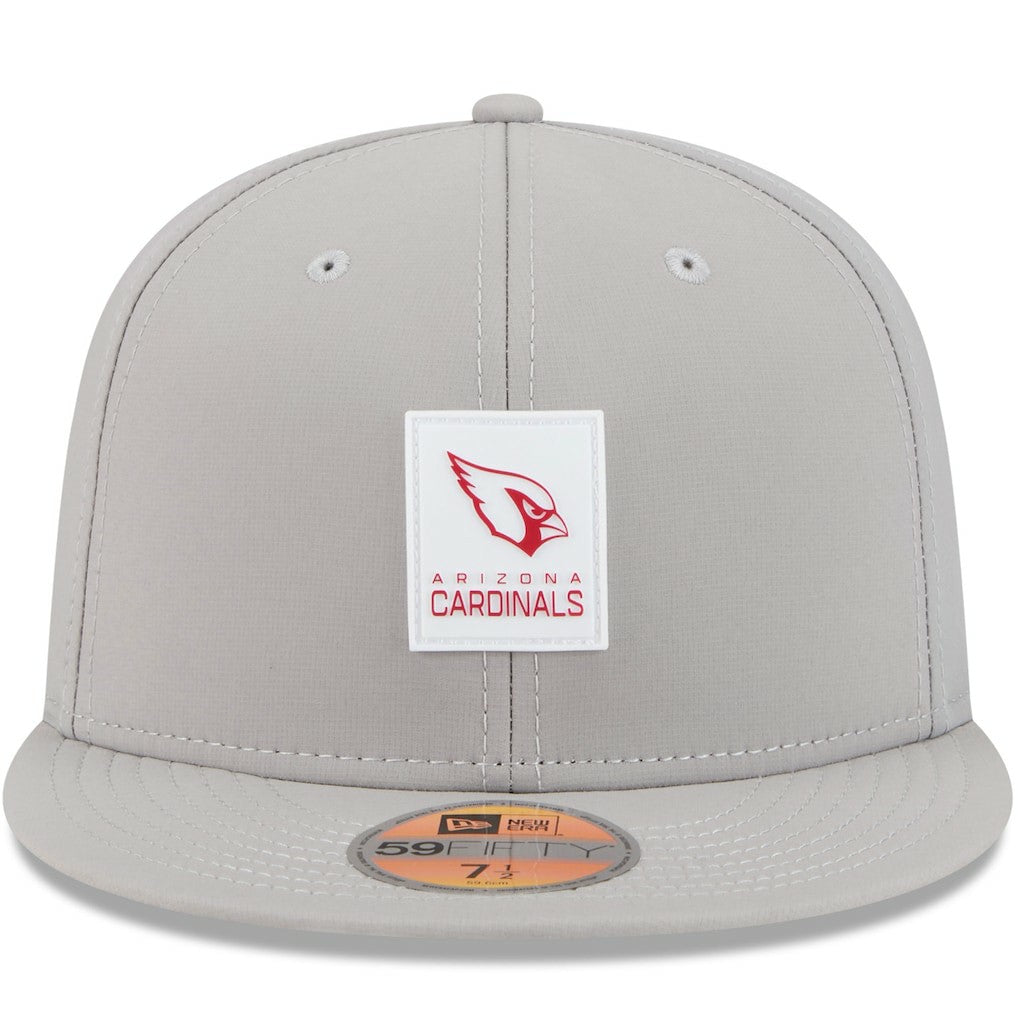Arizona Cardinals New Era 2025 Sideline 59FIFTY Fitted Hat Gray | NFL